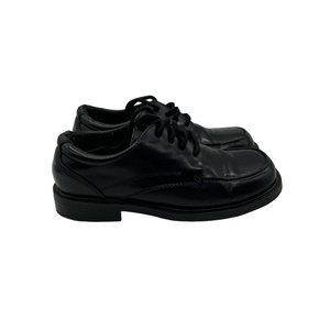 Boys Oxford Shoes Size 2 Sonoma Zak Black Comfort Lace Up Oxford Cushioned